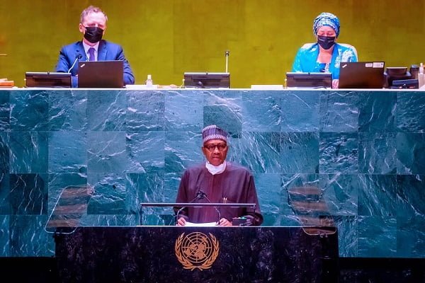 Buhari at UNGA summit