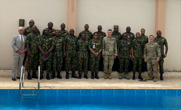 US and Nigeria military officers