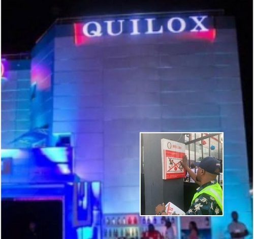 Quilox shut down